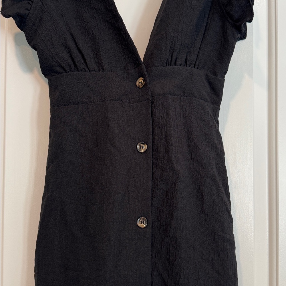 Fashion Nova Emilee Button Down Backless Maxi Dress Size Small - Picture 6 of 8